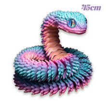 Load image into Gallery viewer, 30/45cm 3D Printed Snake Decoration 3D Printed Animals Desk Accessories Room Decor Office Table Funny Snake Year Ornament
