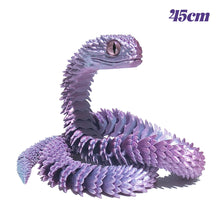 Load image into Gallery viewer, 30/45cm 3D Printed Snake Decoration 3D Printed Animals Desk Accessories Room Decor Office Table Funny Snake Year Ornament
