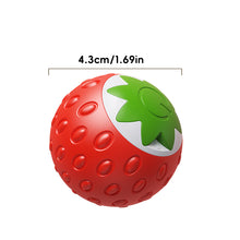 Load image into Gallery viewer, Strawberry Shape Cat Interactive Ball Toys Automatic Rolling Ball Electric Cat Toys Rechargeable Self-moving Kitten Toys

