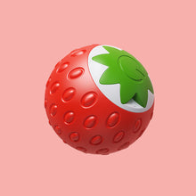 Load image into Gallery viewer, Strawberry Shape Cat Interactive Ball Toys Automatic Rolling Ball Electric Cat Toys Rechargeable Self-moving Kitten Toys
