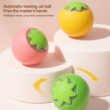 Load image into Gallery viewer, Orange Shape Cat Interactive Ball Toys Automatic Rolling Ball Electric Cat Toys Rechargeable Self-moving Kitten Toys
