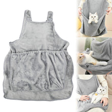 Load image into Gallery viewer, Pet Apron Carrier Cat Carrier 4 Holding Holes Anti-Scratch Hair Resistant Good Helpers for Cutting Pet Nails
