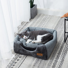 Load image into Gallery viewer, All-Season Use Cat Bed House Cat Thermal Bed Cat Sleeping Bag Deep Sleep Winter Doghouse Cats Nest Cave

