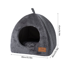 Load image into Gallery viewer, All-Season Use Cat Bed House Cat Thermal Bed Cat Sleeping Bag Deep Sleep Winter Doghouse Cats Nest Cave
