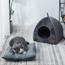 Load image into Gallery viewer, All-Season Use Cat Bed House Cat Thermal Bed Cat Sleeping Bag Deep Sleep Winter Doghouse Cats Nest Cave
