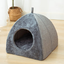 Load image into Gallery viewer, All-Season Use Cat Bed House Cat Thermal Bed Cat Sleeping Bag Deep Sleep Winter Doghouse Cats Nest Cave
