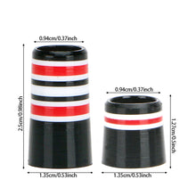 Load image into Gallery viewer, 1Pc Professional Golfing Iron Ferrules Long Short for 0.37Inch Tapered Parallel Shafts Colorful Striped Golfing Tapered Ferrules
