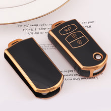 Load image into Gallery viewer, 2 3 Buttons Car Key Cover Case Remote Shell Fob Bag Protector TPU Key Holder For Mazda 2 3 5 6 CX7 CX9 RX8 MX5 MPV Demio
