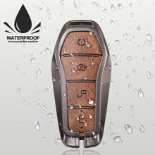 Load image into Gallery viewer, Leather Car Key Case Cover Remote Fob Holder Metal Keychain for BYD Song Plus Atto 3 Han EV Tang DM Qin Seal Dolphin Accessories
