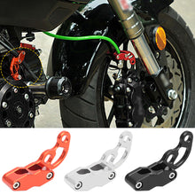 Load image into Gallery viewer, Motorcycle CNC Front Dual Hole Brake Line Hose Clamp Holder For YAMAHA MT07 R6 R3 MT 03/07/09 TMAX 500/530 R1 FZ6 MT09 XJ6 FZ1 XJ6
