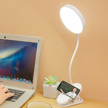 Load image into Gallery viewer, Table Lamp USB Rechargeable Desk Lamp With Clip Bed Reading Book Night Light LED Touch 3 Modes Dimming Eye Protection Light
