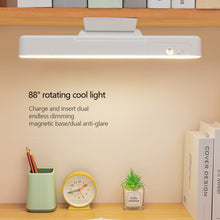 Load image into Gallery viewer, Night Light Table Lamp LED USB Rechargeable Magnetic Dimming Table Lamp Computer Study Office Reading Table Lamp Bedroom
