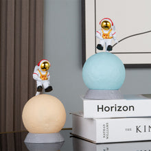 Load image into Gallery viewer, Suspended Astronaut Ornament Lunar Lamp Cute Little Night Light Decoration Housewarming Gift Suitable Children
