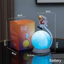 Load image into Gallery viewer, Suspended Astronaut Ornament Lunar Lamp Cute Little Night Light Decoration Housewarming Gift Suitable Children
