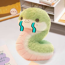 Load image into Gallery viewer, 25CM Kawaii Snake Baby Plush Doll Birthday Gift Cute Little Snake Animal Series Toy for Girlfriend

