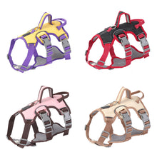 Load image into Gallery viewer, Durable Pet Dog Vest Harness Explosion-proof Big Dogs Harnesses Reflective French Bulldog Collar Shepherd Dogs Walking Supplies
