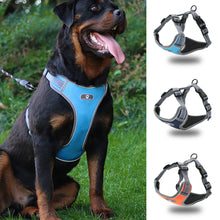 Load image into Gallery viewer, Large Dog Harness Reflective Adjustable Dog Collar Dog Leash Small and Medium Dog Accessories
