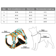 Load image into Gallery viewer, Medium Large Dog Harnesses Collar Labrador Reflective Adjustable Harness Oxford Cloth Pet Vest Training Hound Walk the Dog
