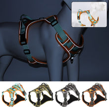 Load image into Gallery viewer, Medium Large Dog Harnesses Collar Labrador Reflective Adjustable Harness Oxford Cloth Pet Vest Training Hound Walk the Dog
