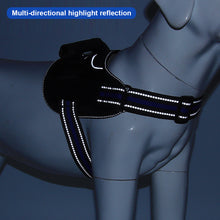 Load image into Gallery viewer, Dog Harness Saddle Style Large Dog Chest Harness Anti Slip Dog Leash Pet Leash Dog Saddle Tactical Chest Back
