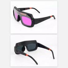 Load image into Gallery viewer, 1Pair Protective Glasses Solar Automatic Dimming Welding Mask Auto Welding Goggles with View True Color for Wide
