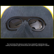 Load image into Gallery viewer, Cowhide Eyeglasses Labor Protection Welding Eyeglasses Ghost Face Protection Mask Head Wear Cowhide Welding Masks
