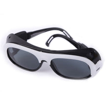 Load image into Gallery viewer, Cowhide Eyeglasses Labor Protection Welding Eyeglasses Ghost Face Protection Mask Head Wear Cowhide Welding Masks
