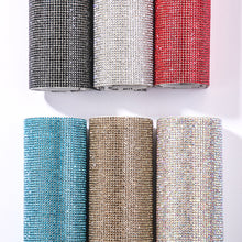 Load image into Gallery viewer, 12x20cm Crystal Diamond Car DIY Decorative Stickers Decoration Accessories Stickers Auto Interior Cover
