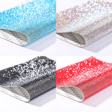 Load image into Gallery viewer, 12x20cm Crystal Diamond Car DIY Decorative Stickers Decoration Accessories Stickers Auto Interior Cover
