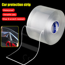 Load image into Gallery viewer, 3m/5m*30mm/50mm/70mm DIY Car Door Sticker Reusable Double-Sided Adhesive Nano Tape Washable Traceless Protector Edge Edge Guard Sticker Tape
