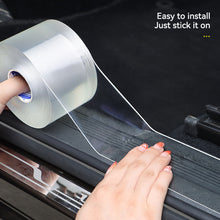 Load image into Gallery viewer, 3m/5m*30mm/50mm/70mm DIY Car Door Sticker Reusable Double-Sided Adhesive Nano Tape Washable Traceless Protector Edge Edge Guard Sticker Tape
