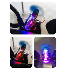 Load image into Gallery viewer, Motorcycle Rotatable Airplane Wind Powered LED Light Airplane Decor Ornaments Bikes Motorcycle Bicycle Decorations
