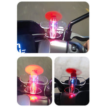 Load image into Gallery viewer, Motorcycle Rotatable Airplane Wind Powered LED Light Airplane Decor Ornaments Bikes Motorcycle Bicycle Decorations
