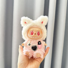 Load image into Gallery viewer, For Labubu V1 V2 Dolls Sitting Party Clothing Outfit 17cm Mini Plush Doll'S Clothes Bear Rabbit Bib Pants Overalls Accessories
