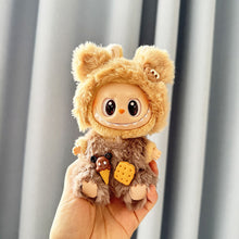 Load image into Gallery viewer, For Labubu V1 V2 Dolls Sitting Party Clothing Outfit 17cm Mini Plush Doll'S Clothes Bear Rabbit Bib Pants Overalls Accessories
