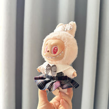 Load image into Gallery viewer, For 17CM Labubu Valentine's Clothes Pendant Labubu Sitting Party Innocent Couple Suit Dolls Accessories Decoration
