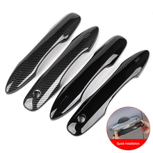 Load image into Gallery viewer, 4Pcs Car Door Handle Trim External Protective Carbon Fiber Accessories For Camry Corolla Levin Levn PRIUS BZ4X
