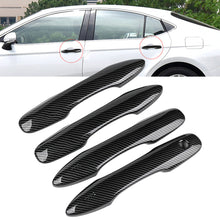 Load image into Gallery viewer, 4Pcs Car Door Handle Trim External Protective Carbon Fiber Accessories For Camry Corolla Levin Levn PRIUS BZ4X
