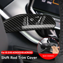 Load image into Gallery viewer, 2Pcs/Set Car Wiper Switch Trim Steering Wheel Headlight Switch Control Cover Accessories for VW Volkswagen ID.3 ID.4 ID3 ID4 CROZZ ID6
