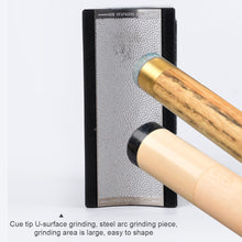 Load image into Gallery viewer, 11 IN 1 Multi-Functional Pool Cue Tip Repair Device For Small And Big Rod Head Cue Tip Grinding Needle Cutting Tool

