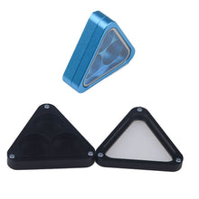 Load image into Gallery viewer, 1PC Pool Cue Tip Triangle Storage Box Three Holes Spare Bulk Cue Tip Storage Device Billiard Supplies

