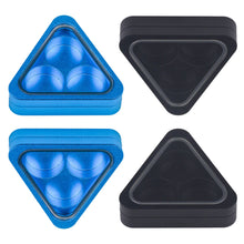 Load image into Gallery viewer, 1PC Pool Cue Tip Triangle Storage Box Three Holes Spare Bulk Cue Tip Storage Device Billiard Supplies
