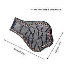 Load image into Gallery viewer, 1PC Lace Cowhide Mute Chalk Clip Used With Magnetic Chalk Storage Box Billiard Accessories

