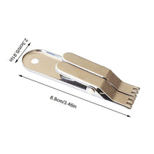 Load image into Gallery viewer, 1PC Stainless Steel Earthworm Red Worm Bait Feeder Live Worm Quick Hook Device Fishing Supplies
