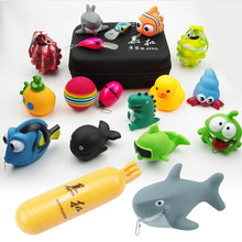 Load image into Gallery viewer, 1PC Vinyl /ABS Fish Buckle Float With Connector Waterproof Durable Personality Modified DIY Fishing Accessories
