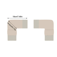 Load image into Gallery viewer, 1 Pair Autumn And Winter Outdoor Cycling Knitted Handle Cover Lengthened Rib Top Windproof Cold-Resistant Electric Bicycle Hand Guard
