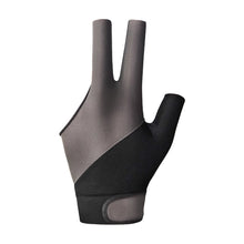 Load image into Gallery viewer, 1PC Professional Three-Finger Billiard Gloves For Left Hand Color Matching Style Non-Slip Breathable Competition Gloves Billiard Supplies
