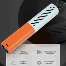 Load image into Gallery viewer, Outdoor Camping Multifunctional White Laser Flashlight With Lanyard LED Emergency Strong Light Zoom Flashlight
