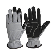 Load image into Gallery viewer, 1Pair Multi-Functional Imitation Microfiber Gardening Gloves Breathable Wear-Resistant Touch Screen Labor Protection Gloves
