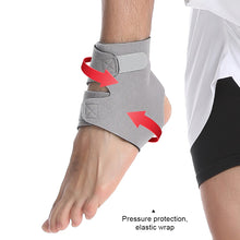 Load image into Gallery viewer, 1PC Integrated Pressure Open Sports Ankle Guard Anti-Sprain Joint Fixed Fitness Running Basketball Guard Self-Adhesive Cloth Fixed

